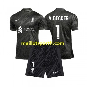 Maillot de Foot Liverpool Alisson Becker 1 Gardien Enfant Domicile 2024/25